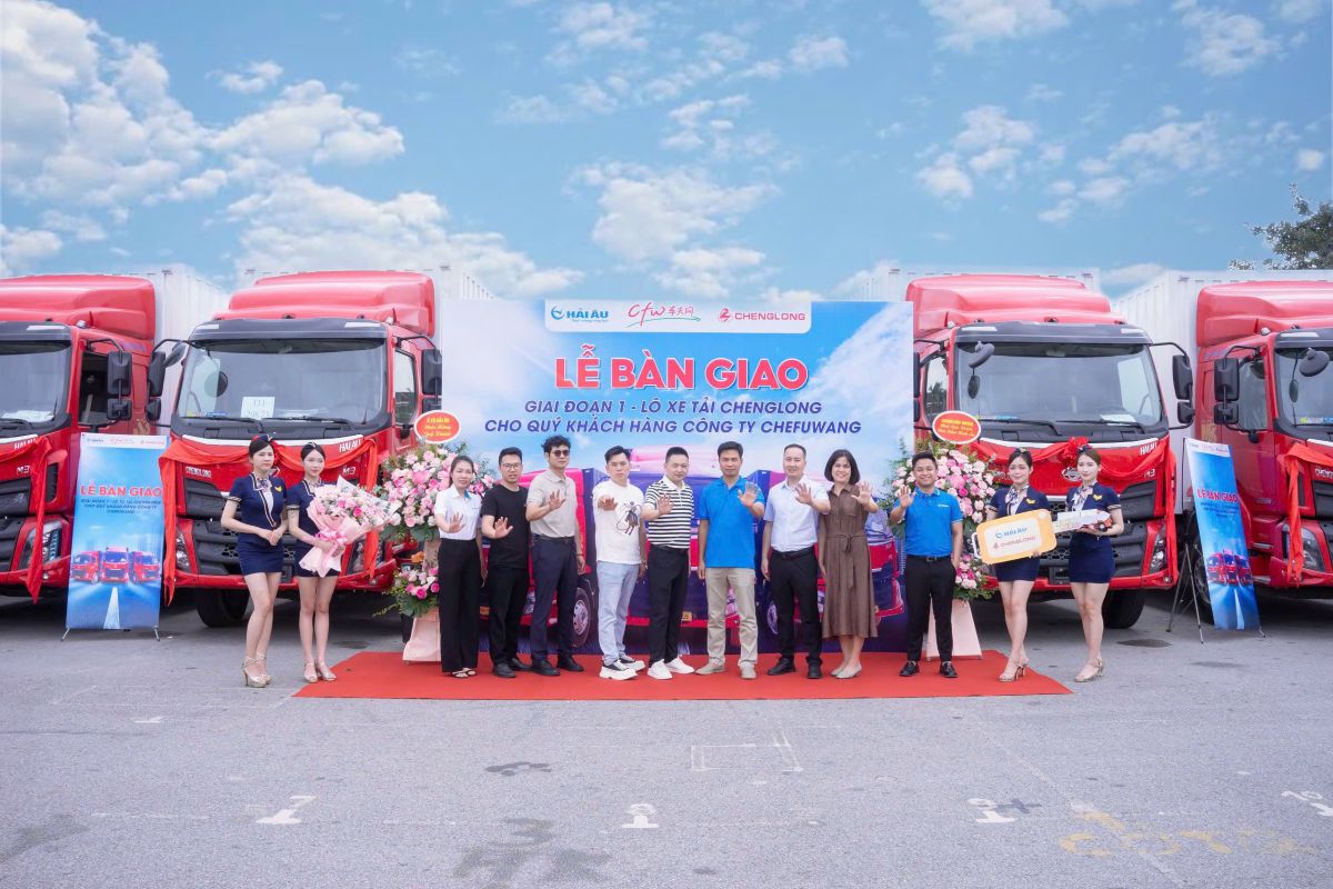 CHEFUWANG và Ô tô Hải Âu hợp tác nâng tầm chuỗi Logistics Việt Trung